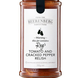 Beerenberg Tomato & Cracked Pepper Relish 265ml - Rosalie Gourmet Market