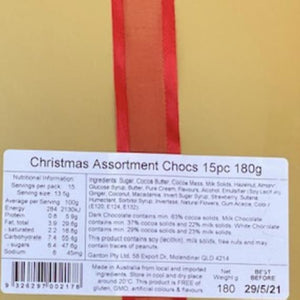 Belgian Delights Christmas Assortment Chocolates - Mixed (15pc) - Rosalie Gourmet Market