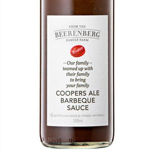 Beerenberg Coopers Ale Barbeque Sauce 300ml - Rosalie Gourmet Market