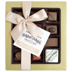 Belgian Delights Chocolate Assortment Box - Milk (15pc) - Rosalie Gourmet Market