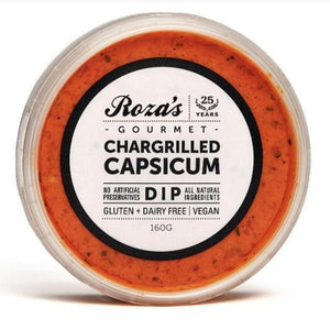 Roza's Chargrilled Capsicum Dip (GF, DF, Vegan) - Rosalie Gourmet Market