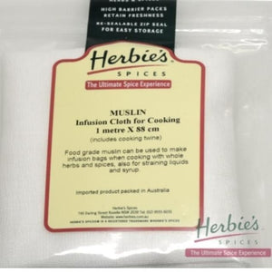 Herbies - Muslin Cloth 1m x 88cm - Rosalie Gourmet Market