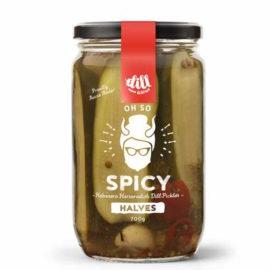 Dillicious Oh So Spicy Halves - Dill Pickles 700g - Rosalie Gourmet Market