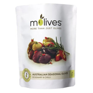 Molives - Rosemary & Chilli Olives 40g - Rosalie Gourmet Market