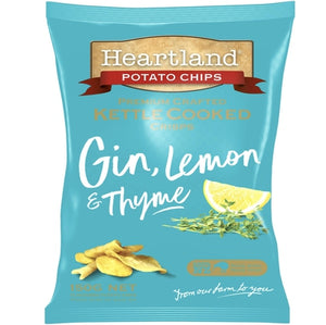Heartland Kettle Chips - Gin, Lemon & Thyme - Rosalie Gourmet Market