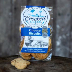 Crooked Creek Biscuits - Cheese Biscuits - 180g (new larger pack) - Rosalie Gourmet Market