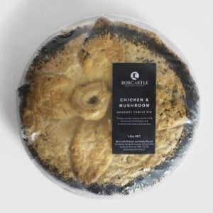 Boscastle Family Pie -  Chicken & Mushroom (frozen) 1.2kg - Rosalie Gourmet Market