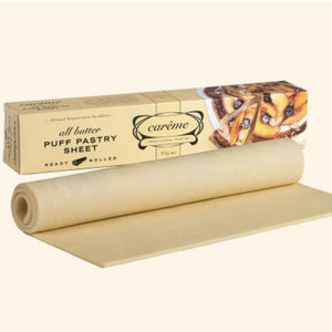 Careme Butter Puff Pastry 375g (ready rolled sheet) - Rosalie Gourmet Market
