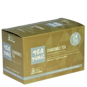 Tea Tonic - Chamomile Tea Bags (20 bags) - Rosalie Gourmet Market