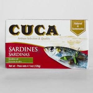 Cuca Sardines in Olive Oil 120g - Rosalie Gourmet Market