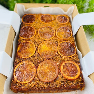 Orange Valencia Cake - Slab - Rosalie Gourmet Market