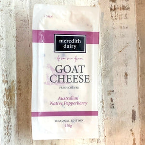Meredith Dairy Goat Cheese - Pepperberry 150g - Rosalie Gourmet Market