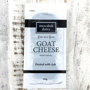 Meredith Dairy Goat Cheese - Ashed 150g - Rosalie Gourmet Market