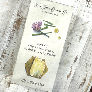 Fine Cheese Co Chive Crackers 125g - Rosalie Gourmet Market