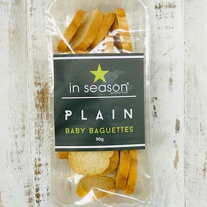 In Season - Plain Baby Baguettes 90g - Rosalie Gourmet Market