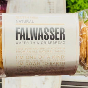 Falwasser Gluten Free Natural Wafer Thin Crispbread 120g - Rosalie Gourmet Market