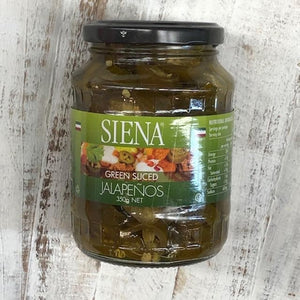 Siena Green Sliced Jalapenos 350g - Rosalie Gourmet Market