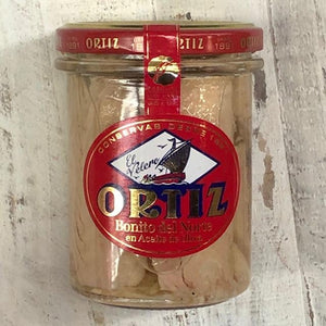 Ortiz Yellowfin Tuna in Olive Oil Jar 220g - Rosalie Gourmet Market