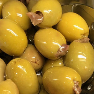Anchovy Stuffed Green Olives (pitted in oil) - Rosalie Gourmet Market