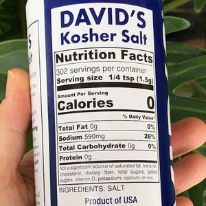 David's Kosher Salt 453g - Rosalie Gourmet Market