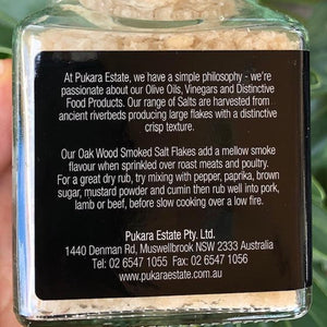 Salt - Oak Smoked Salt Flakes 100g - Pukara Estate - Rosalie Gourmet Market