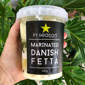 In Season - Marinated Danish Fetta 440g - Rosalie Gourmet Market
