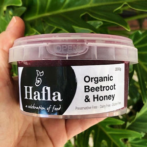 Hafla Organic Beetroot & Honey Dip - Rosalie Gourmet Market