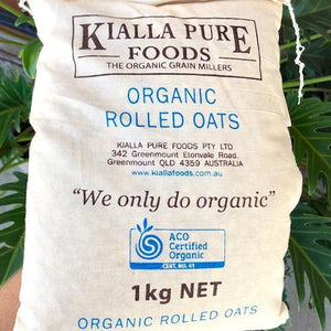 Kialla Pure Foods - Organic Rolled Oats 1kg - Rosalie Gourmet Market