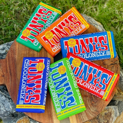 Tony's Chocolonely Bars - Dark Chocolate 70% 180g | Rosalie Gourmet Market