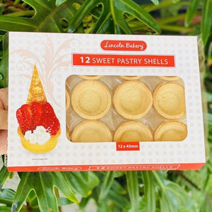Sweet Pastry Shells (pack of 12 x 45mm) - Lincoln Bakery - Rosalie Gourmet Market