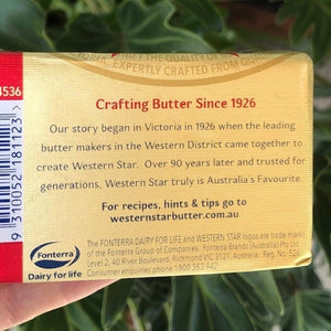 Western Star Original Salted Butter 250g - Rosalie Gourmet Market