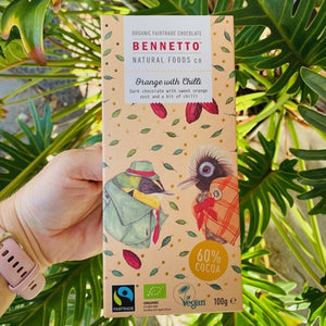 Bennetto Organic Fairtrade - Orange with Chilli 100g - Rosalie Gourmet Market
