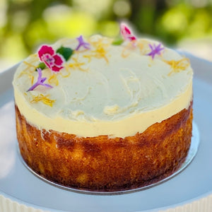 Lemon Yoghurt Cake with Cream Cheese Frosting (15cm, gift boxed) - Rosalie Gourmet Market