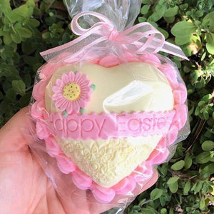 Sugar Easter Egg - Small Heart - Rosalie Gourmet Market