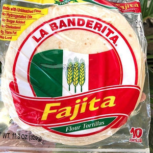 La Banderita Fajita Flour Tortillas (10 pack) - Rosalie Gourmet Market