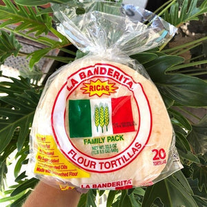 La Banderita Ricas Flour Tortillas (Family pack - 20 tortillas) - Rosalie Gourmet Market