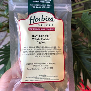 Herbies - Bay Leaves (Whole Turkish) 7g - Rosalie Gourmet Market