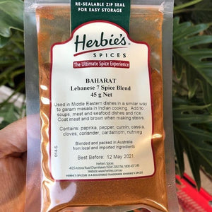 Herbies - Baharat (Lebanese 7 Spice Blend) 45g - Rosalie Gourmet Market