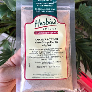 Herbies - Amchur Powder (Green Mango Powder) 45g - Rosalie Gourmet Market