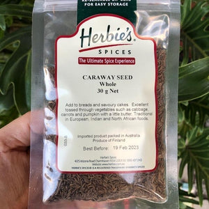 Herbies - Caraway Seed (Whole) 30g - Rosalie Gourmet Market