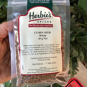 Herbies - Cumin Seed (Whole) 45g - Rosalie Gourmet Market