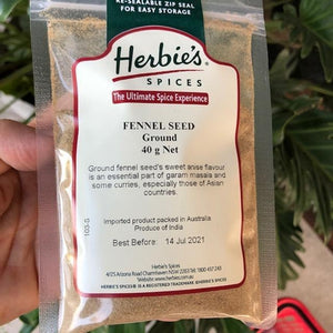 Herbies - Fennel Seed (Ground) 40g - Rosalie Gourmet Market