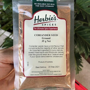 Herbies - Coriander Seed (Ground) 35g - Rosalie Gourmet Market