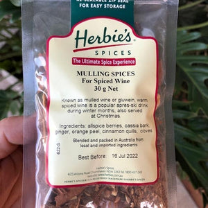 Herbies - Mulling Spices (for Spiced Wine) 30g - Rosalie Gourmet Market