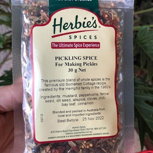Herbies - Pickling Spice (for making pickles) 30g - Rosalie Gourmet Market