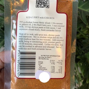 Herbies - Curry Red (Spice Mix) 35g - Rosalie Gourmet Market