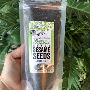 Sesame Seeds Black Organic 150g - Chef's Choice - Rosalie Gourmet Market