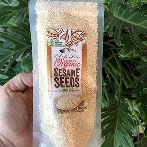 Sesame Seeds Hulled Organic 140g - Chef's Choice - Rosalie Gourmet Market