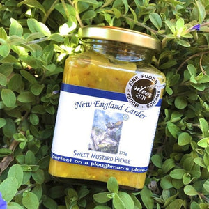 New England Larder - Sweet Mustard Pickle 375ml - Rosalie Gourmet Market