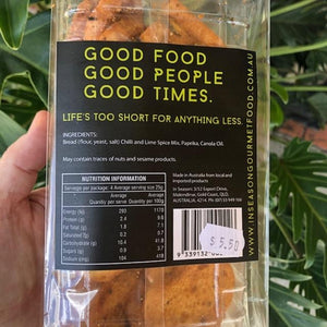 In Season - Chilli & Lime Baby Baguettes 100g - Rosalie Gourmet Market